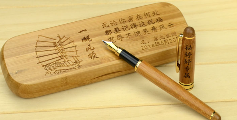 激光打標(biāo)機(jī)可以在文具用品上隨意打標(biāo)嗎？  第2張