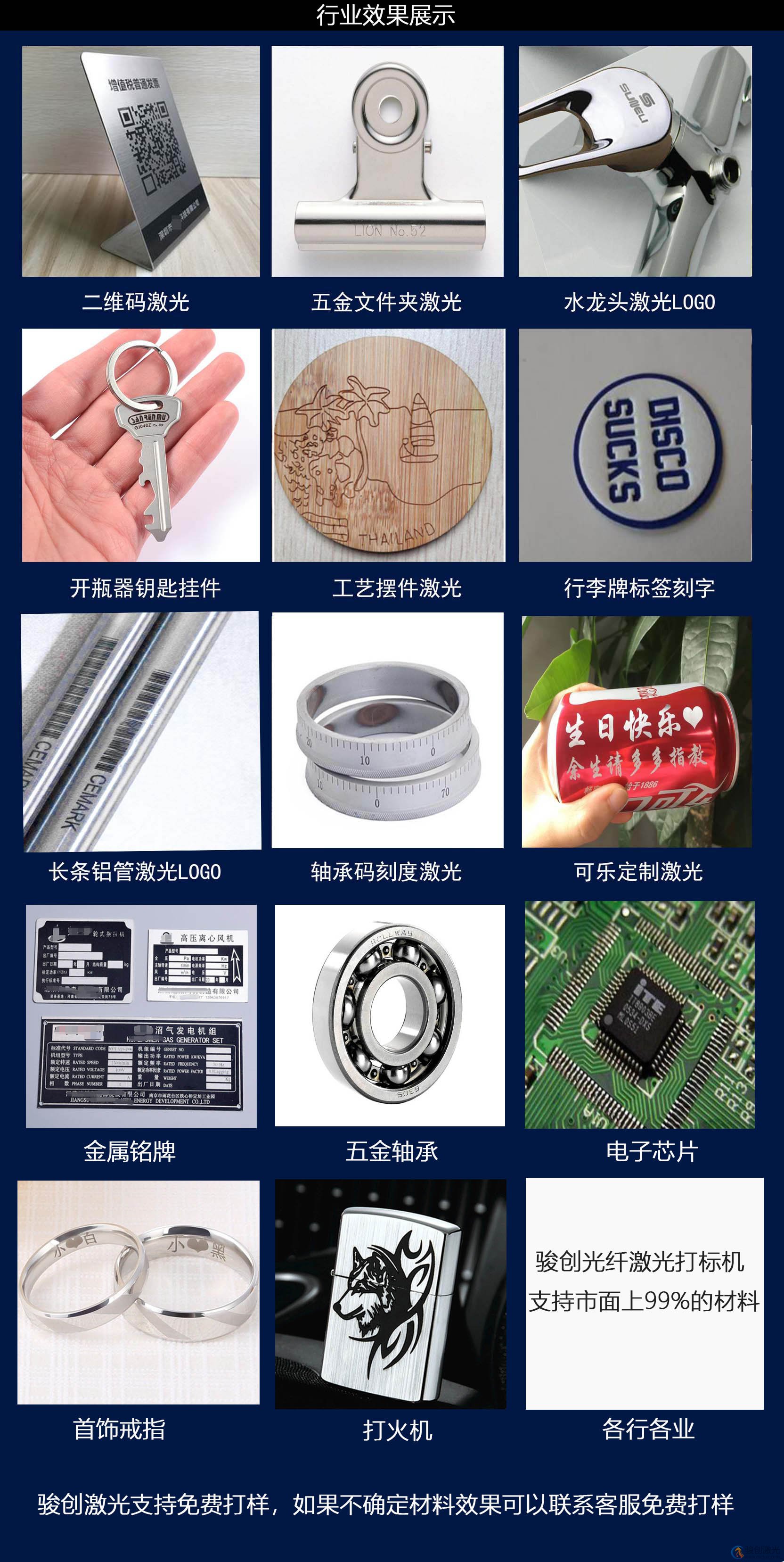 激光打標(biāo)機(jī)可以打標(biāo)什么產(chǎn)品？  第3張